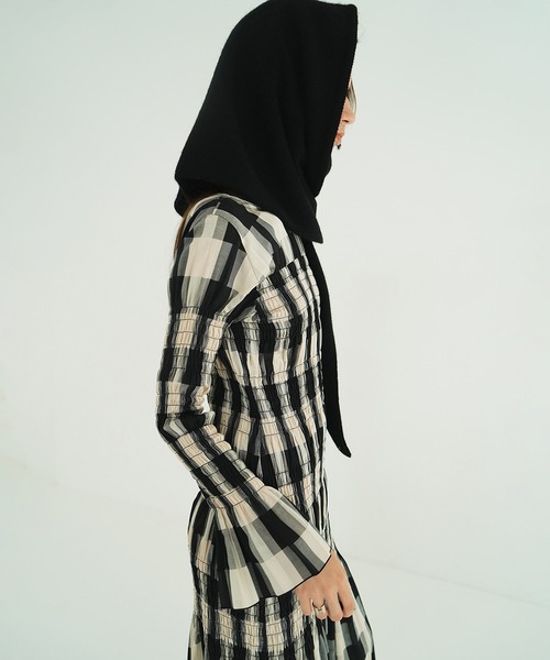 ワンピース SHIRRING LONG ONEPIECE SHIRRING LONG ONEPIECE