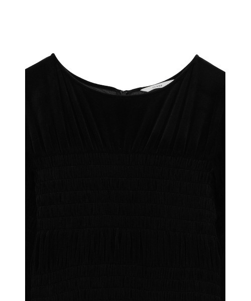 CLANE(クラネ)の「SHIRRING LONG ONEPIECE(ワンピース・レディース・その他/ブラック・1/0)」の19枚目の写真