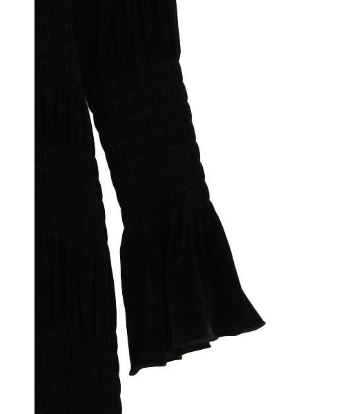 SHIRRING LONG ONEPIECE（ワンピース）｜CLANE（クラネ）の