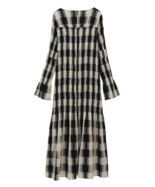 コメント必須　新品、即発、クラネ　SHIRRING LONG ONEPIECE CLANE SHIRRING LONG ONEPIECE（ワンピース）｜CLANE（クラネ