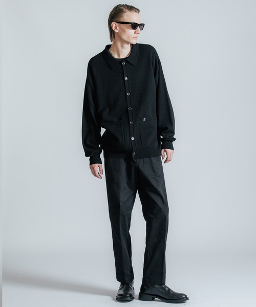 CRIMIE（クライミー）の「YAK KNIT CARDIGAN（ニット/セーター・メンズ・ブラック・L/XL）」の6枚目の写真