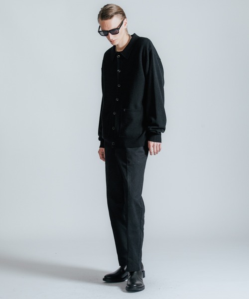 CRIMIE（クライミー）の「YAK KNIT CARDIGAN（ニット/セーター・メンズ・ブラック・L/XL）」の7枚目の写真