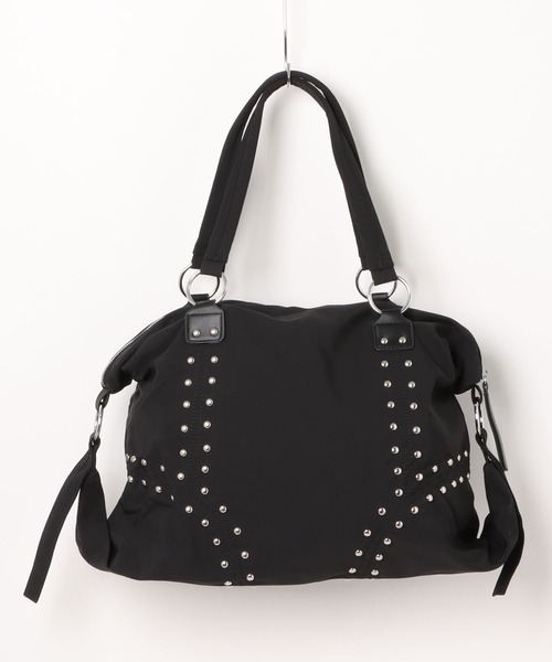 sedacle（セダクル）の「アソートスタッズボストンバッグ（ボストンバッグ・レディース・ブラウン/ブラック/グレー・FREE）」の18枚目の写真