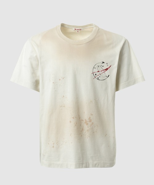 MASU（エムエーエスユー）の「WASTED EXPLORER CREW T-SHIRT（Tシャツ/カットソー・メンズ・ブラック/ホワイト・48/46）」の2枚目の写真
