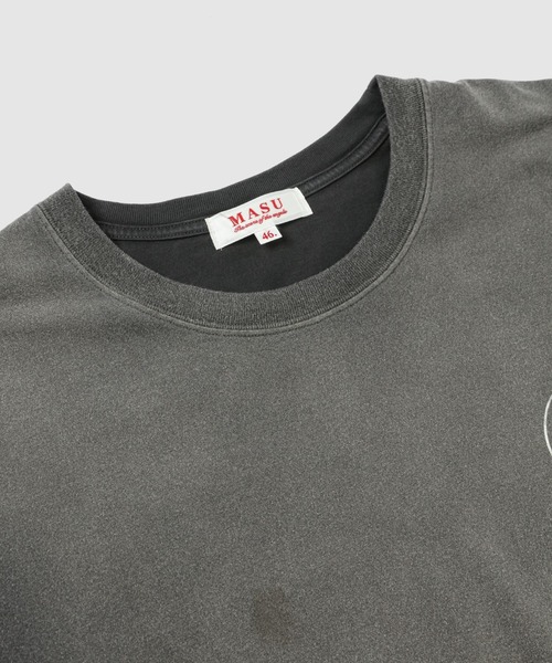 MASU（エムエーエスユー）の「WASTED EXPLORER CREW T-SHIRT（Tシャツ/カットソー・メンズ・ブラック/ホワイト・48/46）」の5枚目の写真