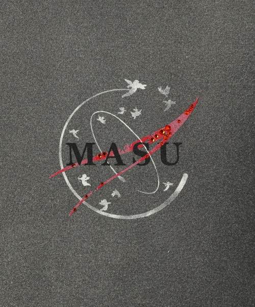 MASU（エムエーエスユー）の「WASTED EXPLORER CREW T-SHIRT（Tシャツ/カットソー・メンズ・ブラック/ホワイト・48/46）」の6枚目の写真