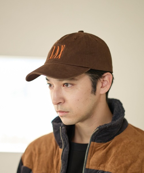 BAYFLOW(ベイフロー)の「カラーツイルロゴCAP(キャップ・メンズ・ブラウン/レッド/ブラック/ブルー/ベージュ・FREE)」の19枚目の写真