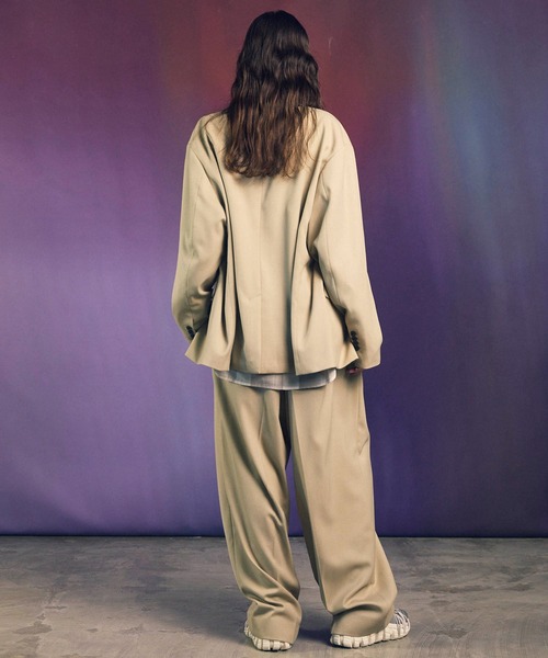 UNISEX》Clear Trichotine Relax-Over Set Up/クリアトリコチン