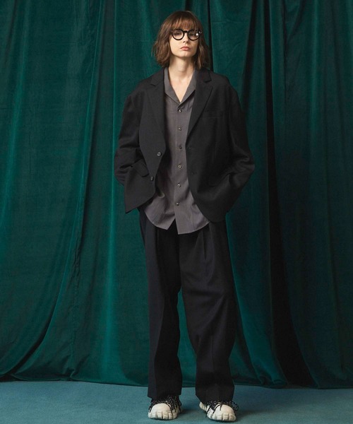 UNISEX》Clear Trichotine Relax-Over Set Up/クリアトリコチン