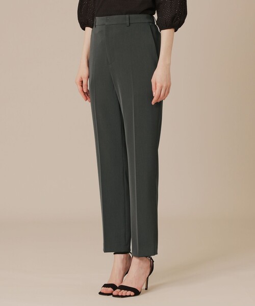 MACKINTOSH LONDON（マッキントッシュ ロンドン）の「ポリエステルツイルストレッチパンツ（その他パンツ・レディース・チャコールグレー/ベージュ系その他5・38/36/40）」の6枚目の写真