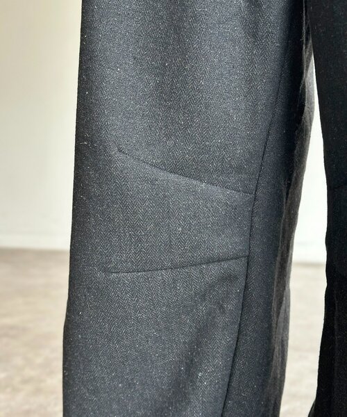 CPCM(シーピーシーエム)の「ヘリンボーンバレルスラックス(スラックス・レディース・ブラック/ネイビー/ブラウン/チャコールグレー・SMALL/MEDIUM/LARGE)」の7枚目の写真