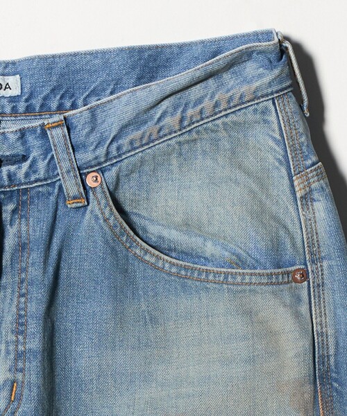 Jieda（ジエダ）の「＜JieDa＞ユーズド 3D ワーク デニム（デニムパンツ・メンズ・ブラック/ライトブルー・1/2）」の19枚目の写真