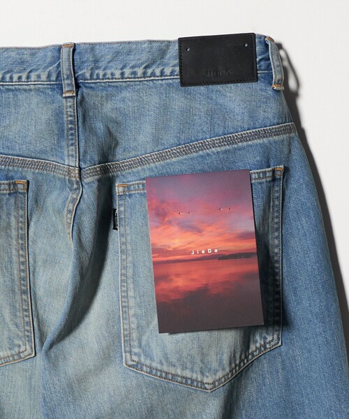 Jieda（ジエダ）の「＜JieDa＞ユーズド 3D ワーク デニム（デニムパンツ・メンズ・ブラック/ライトブルー・1/2）」の3枚目の写真