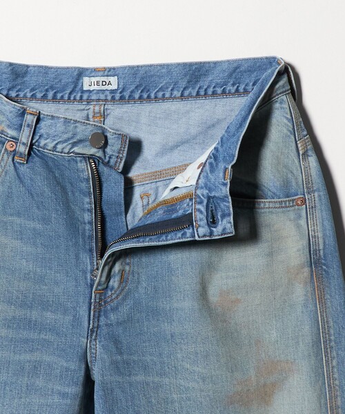 Jieda（ジエダ）の「＜JieDa＞ユーズド 3D ワーク デニム（デニムパンツ・メンズ・ブラック/ライトブルー・1/2）」の4枚目の写真