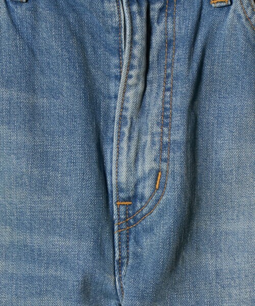 Jieda（ジエダ）の「＜JieDa＞ユーズド 3D ワーク デニム（デニムパンツ・メンズ・ブラック/ライトブルー・1/2）」の10枚目の写真