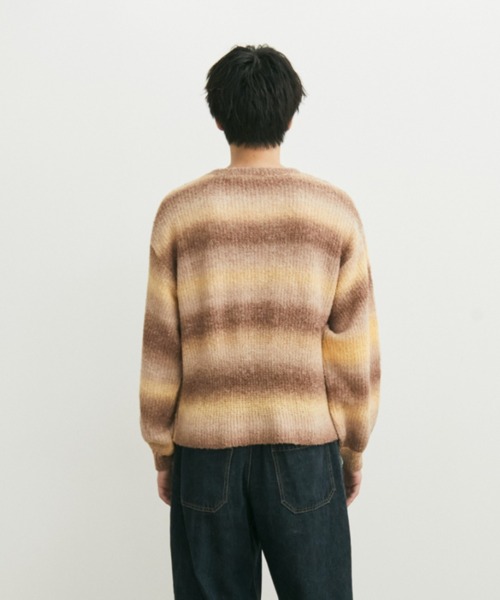 Auntie Rosa（アンティローザ）の「グラデーションオーバールーズニット（ニット/セーター・レディース・ブラウン/オレンジ・FREE）」の15枚目の写真