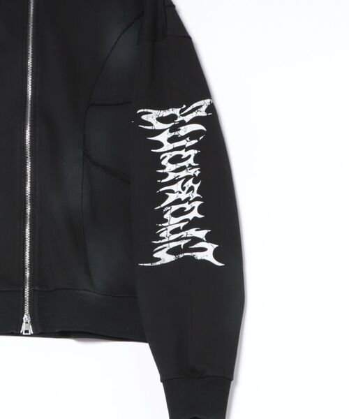 00s y2k ジップ パーカー 星 グランジ heaven 00s y2k ジップ パーカー 星 グランジ heaven 00s y2k ジップ