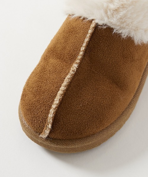 devirock（デビロック）の「防水 ふわふわ ムートン スリッポン（ブーツ・キッズ・ブラック/ピンク/ブラウン・23.0cm/24.0cm/22.0cm/18.0cm/19.0cm/20.0cm/21.0cm）」の11枚目の写真