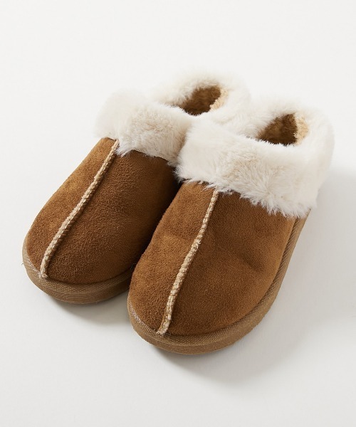 devirock（デビロック）の「防水 ふわふわ ムートン スリッポン（ブーツ・キッズ・ブラック/ピンク/ブラウン・23.0cm/24.0cm/22.0cm/18.0cm/19.0cm/20.0cm/21.0cm）」の14枚目の写真