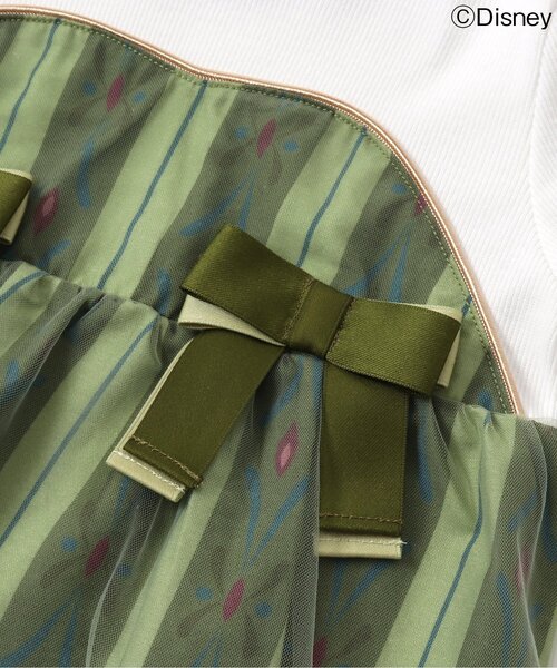 Disney（ディズニー）の「ディズニーキャラクターペプラムトップス（Tシャツ/カットソー・キッズ・ラベンダー/ブラック/アイボリー・120/110/100/90/80/130）」の10枚目の写真