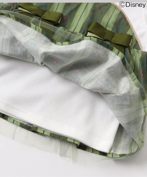 Disney（ディズニー）の「ディズニーキャラクターペプラムトップス（Tシャツ/カットソー・キッズ・ラベンダー/ブラック/アイボリー・120/110/100/90/80/130）」の12枚目の写真