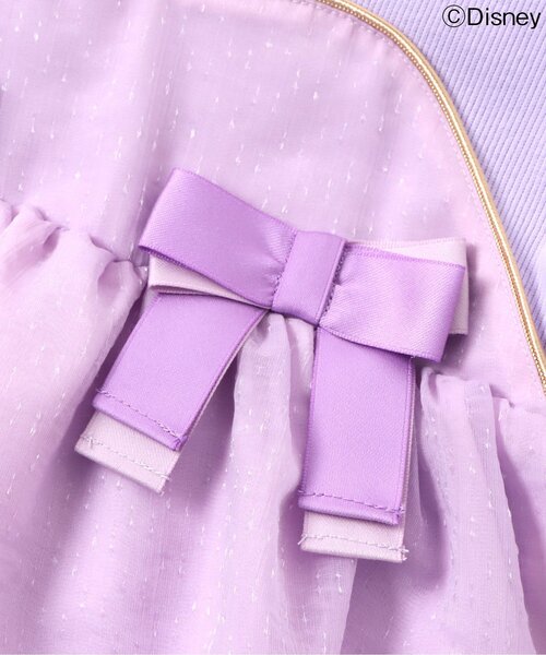 Disney（ディズニー）の「ディズニーキャラクターペプラムトップス（Tシャツ/カットソー・キッズ・ラベンダー/ブラック/アイボリー・120/110/100/90/80/130）」の14枚目の写真