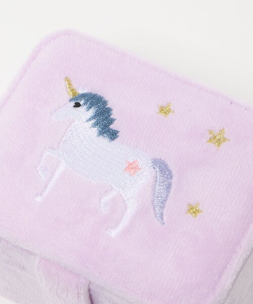green label relaxing（グリーンレーベルリラクシング）の「＜Rockahula Kids＞ジュエリーボックス / Unicorn Jewellery Box / キッズ（その他雑貨・キッズ・ライラック・FREE）」の7枚目の写真