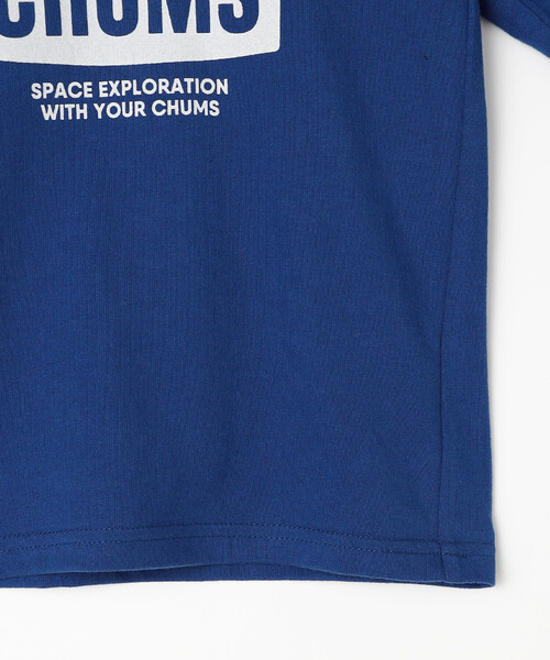 FREAK'S STORE(フリークスストア)の「限定展開 CHUMS/チャムス キッズ スペースブービーブラッシュドロングスリーブTシャツ / CH21-1411(Tシャツ/カットソー・キッズ・グレー/ブルー/ブラック・MEDIUM/LARGE/X-LARGE/SMALL)」の6枚目の写真