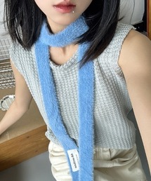 SHEPP（シープ）の「細ニットスカーフ/ストール（ストール/ショール・レディース）」