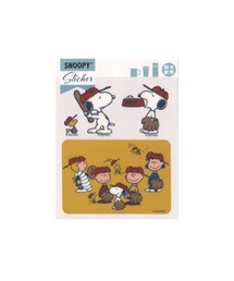 SNOOPY(スヌーピー)のスヌーピー耐水耐熱ステッカー ベースボール S&C(ステッカー/テープ)