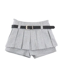 JilLA | Frilled Sweat Culottes / フリルスウェットキュロット ベルト付き(スカート)