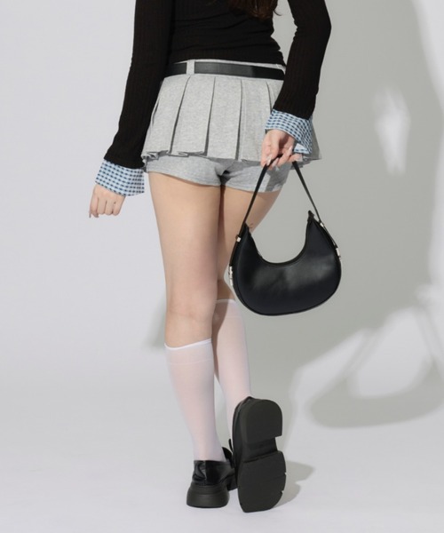 JilLA（ジルア）の「Frilled Sweat Culottes / フリルスウェットキュロット ベルト付き（スカート・レディース・グレー・M/S）」の15枚目の写真
