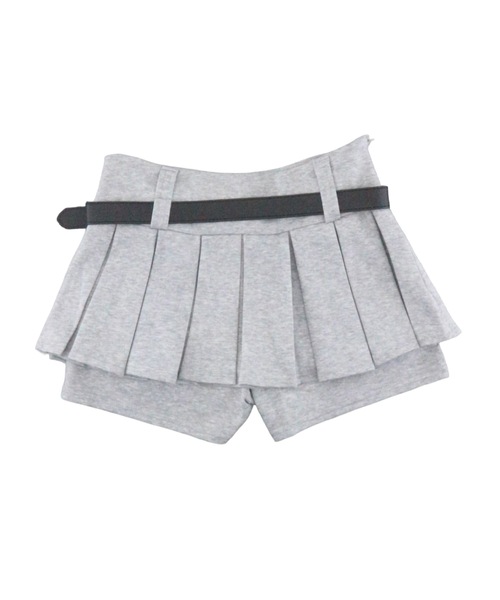 JilLA（ジルア）の「Frilled Sweat Culottes / フリルスウェットキュロット ベルト付き（スカート・レディース・グレー・M/S）」の17枚目の写真