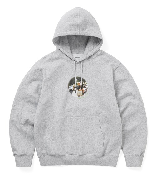 thisisneverthat(ディスイズネバーザット)の「Park Hoodie(パーカー・メンズ・ヘザーグレー/ダークグレー・XL/S/M/L)」の2枚目の写真