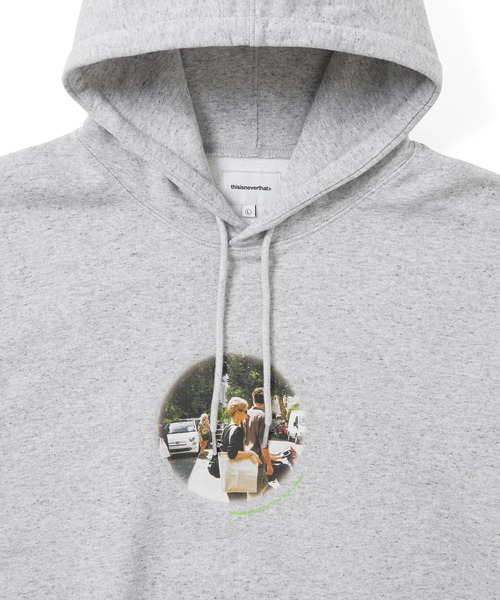 thisisneverthat(ディスイズネバーザット)の「Park Hoodie(パーカー・メンズ・ヘザーグレー/ダークグレー・XL/S/M/L)」の6枚目の写真