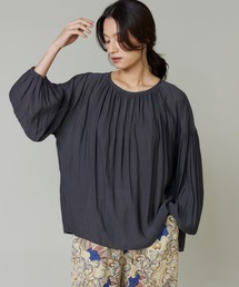 LE SOUK（ルスーク）の「ギャザーブラウス（シャツ/ブラウス）」