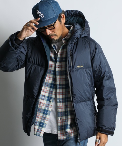 NANGA×DUFFER AURORA-TEX HOODIE DOWN JK：ナンガ別注 日本製 オーロラ