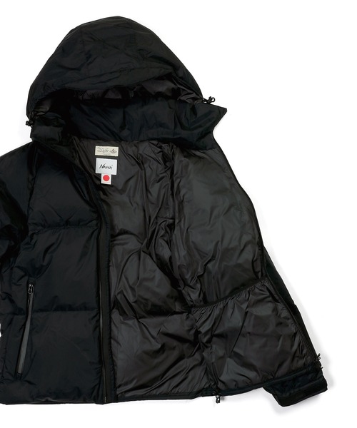 NANGA×DUFFER AURORA-TEX HOODIE DOWN JK：ナンガ別注 日本製 オーロラ