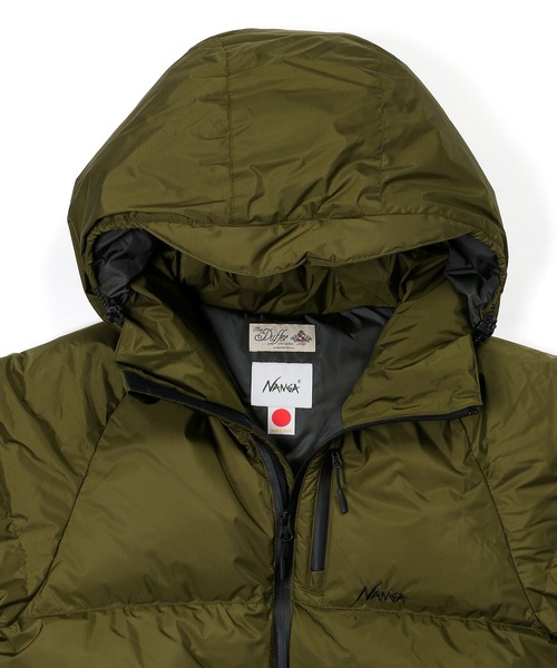 NANGA×DUFFER AURORA-TEX HOODIE DOWN JK：ナンガ別注 日本製 オーロラ