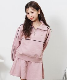 algy | 裏毛ハーフジップトップス(スウェット)