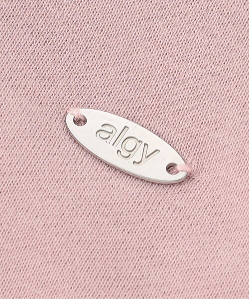 algy（アルジー）の「裏毛ハーフジップトップス（スウェット・キッズ・ピンク/オフホワイト/ブラック・XX-SMALL/X-SMALL/MEDIUM/SMALL）」の18枚目の写真