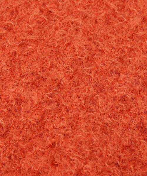 SHOO・LA・RUE（シューラルー）の「プードル風ニットスヌード（ネックウォーマー/スヌード・レディース・ベージュ/ダークグレー/ライトオレンジ系・00）」の8枚目の写真