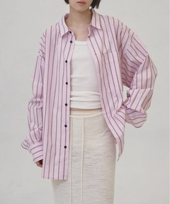 TODAYFUL/トゥデイフル】Stripe Pocket Shirts/ストライプポケット
