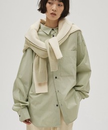 TODAYFUL(�g�D�f�C�t��)��Stripe Pocket Shirts(�V���c/�u���E�X)