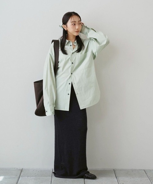 TODAYFUL(トゥデイフル)の「Stripe Pocket Shirts(シャツ/ブラウス・レディース・ベビーピンク/モカ/ミント/ブルー系その他・FREE)」の16枚目の写真