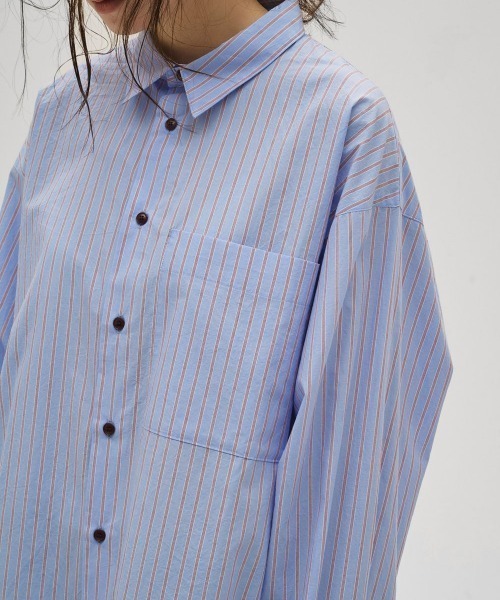 TODAYFUL（トゥデイフル）の「Stripe Pocket Shirts（シャツ/ブラウス