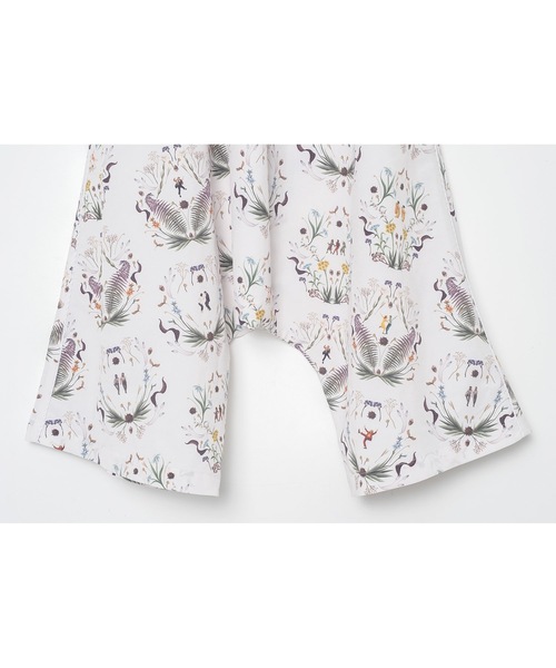 BEDSIDEDRAMA(ベットサイドドラマ)の「Dance In The Garden Wide Pants(その他パンツ・レディース・ナチュラル/ブラック・1)」の11枚目の写真