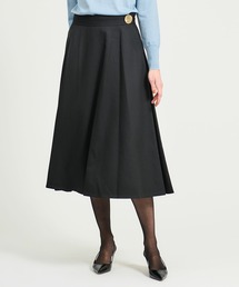 ESTNATION | ESTNATION / メタルボタンフレアスカート(スカート)