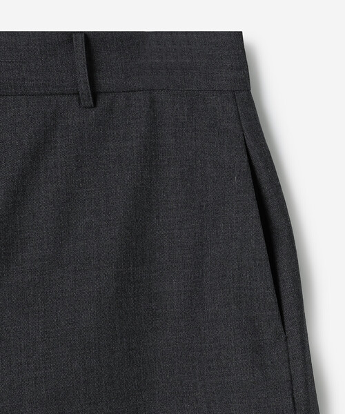 Bshop（ビショップ）の「eunoia | ウール バミューダパンツ WOMEN（その他パンツ・レディース・グレー・ONE）」の7枚目の写真