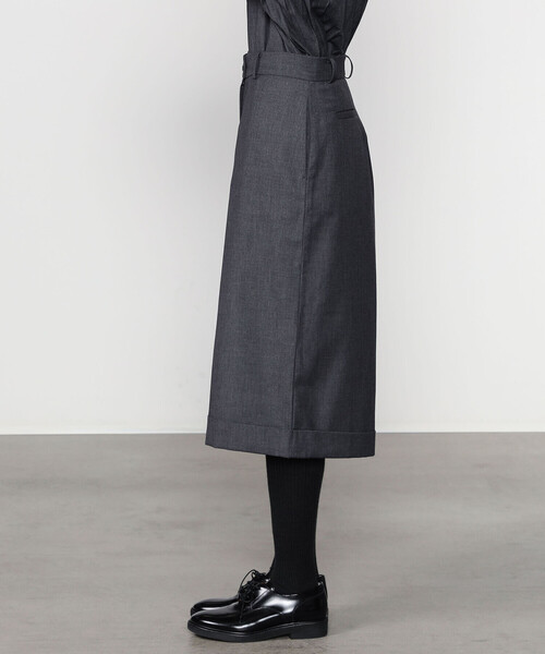 Bshop（ビショップ）の「eunoia | ウール バミューダパンツ WOMEN（その他パンツ・レディース・グレー・ONE）」の12枚目の写真